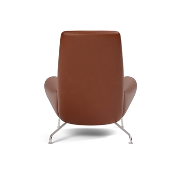 Fredericia Furniture Wegner Queen Chair 1010 Fåtölj - Cera 905 Russet Brown, vinkel 2